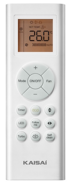 Инверторен стенен  климатик KAISAI ECO KEX-12KTKI / KEX-12KTKO