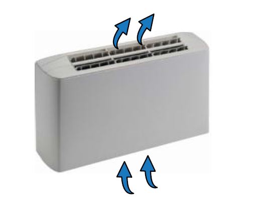 Вентилаторен конвектор за открит монтаж с долно засмукване FX - VA 830 - Image 2