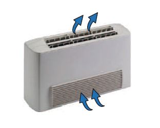 Вентилаторен конвектор за открит монтаж с челно засмукване FX - VB 130 - Image 2